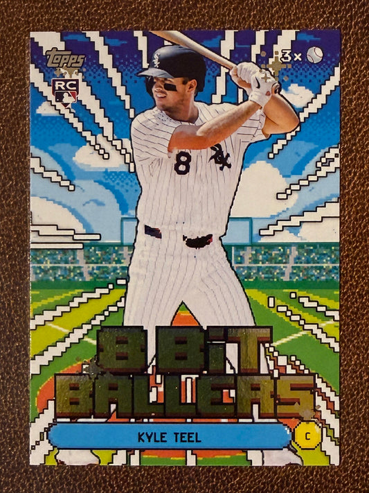 Kyle Teel - 2026 Topps Series 1 - 8 Bit Ballers Insert - White Sox