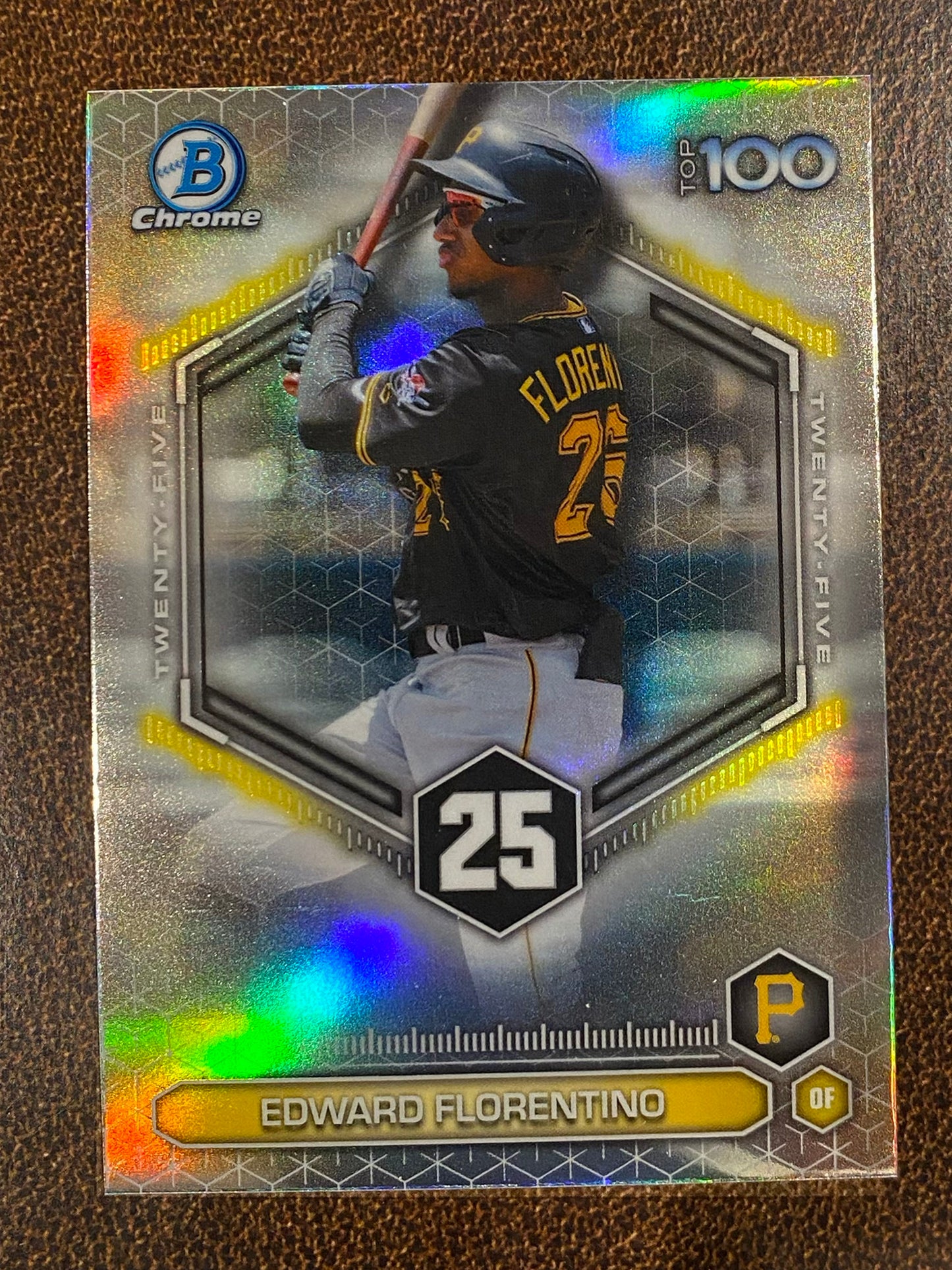 Edward Florentino - 2026 Bowman - Scouts Top 100 Insert - Pirates
