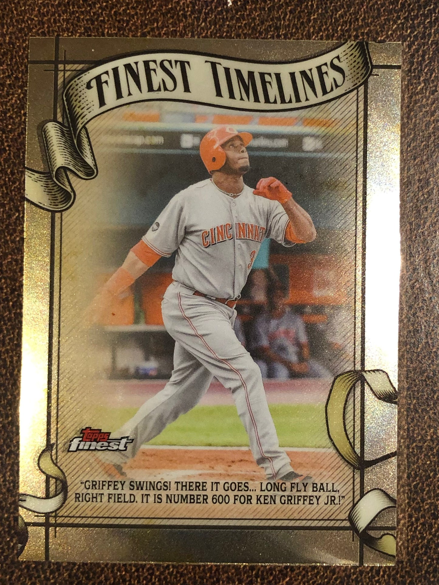 Ken Griffey Jr. - 2026 Topps Finest - Finest Timelines - Mariners