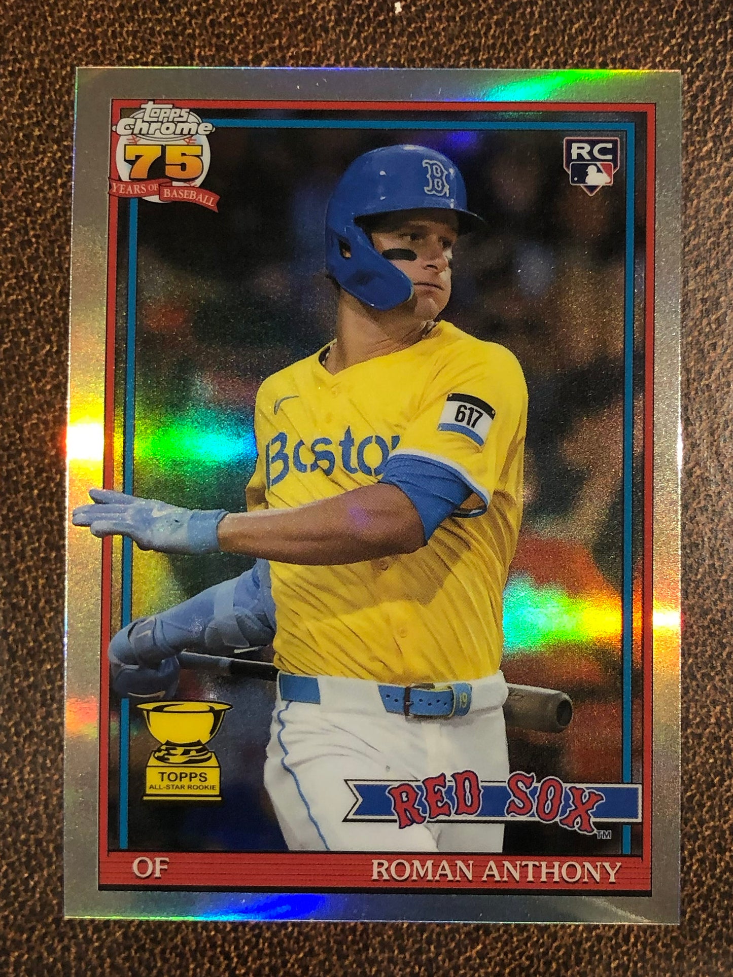 Roman Anthony - 2026 Topps Chrome - 1991 Insert - Red Sox