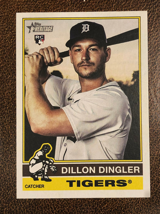Dillon Dingler - 2025 Topps Heritage - Base - Tigers