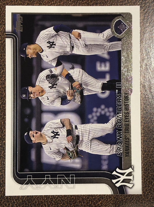 Aaron Judge/Juan Soto/Alex Verdugo - 2025 Topps Series 1 - Base Card - Yankees