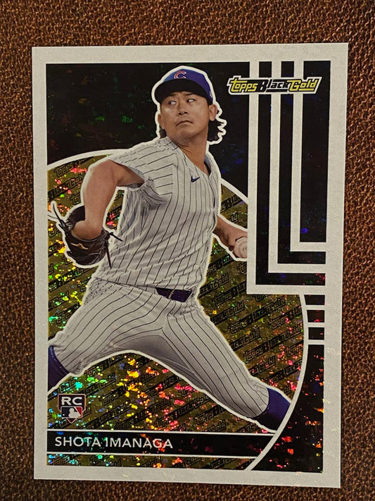 Shota Imanaga - 2024 Topps Update - Black Gold - Cubs