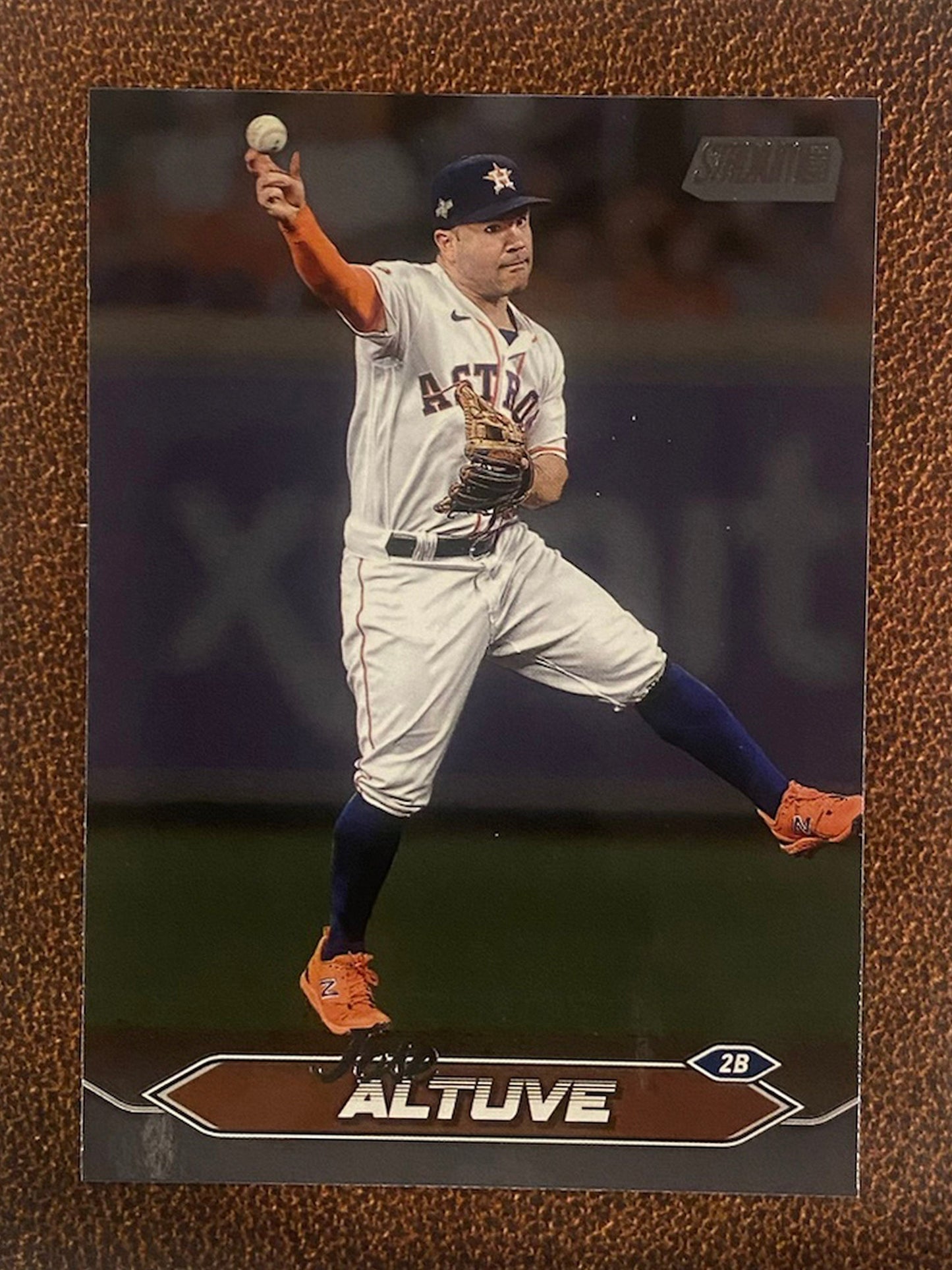 Jose Altuve - 2024 Topps Stadium Club - Black Foil - Astros