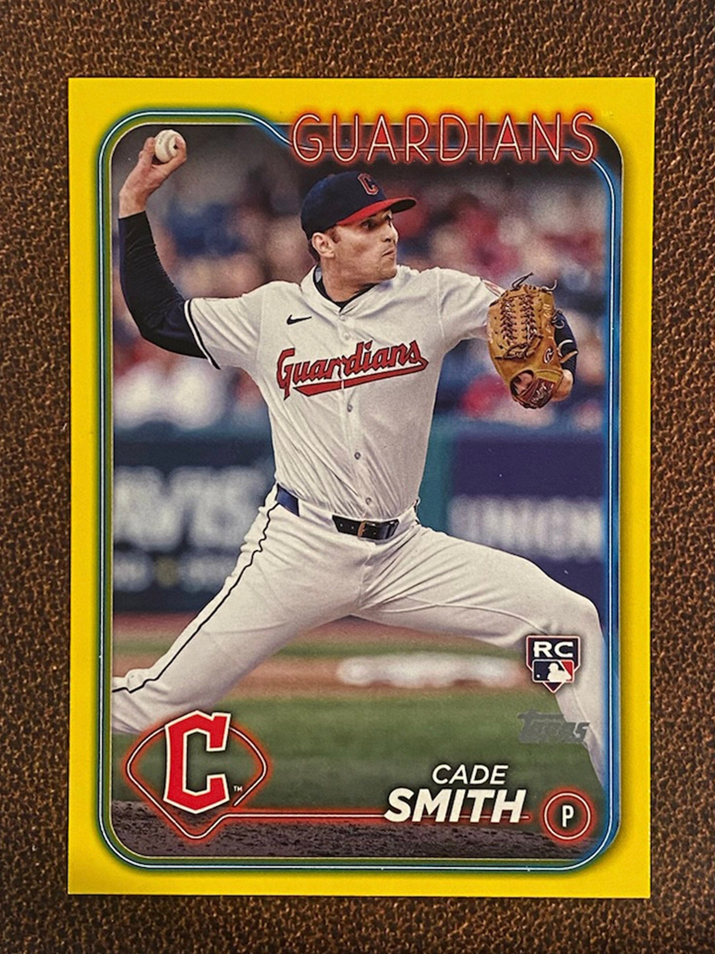 Cade Smith - 2024 Topps Update - Yellow - Guardians