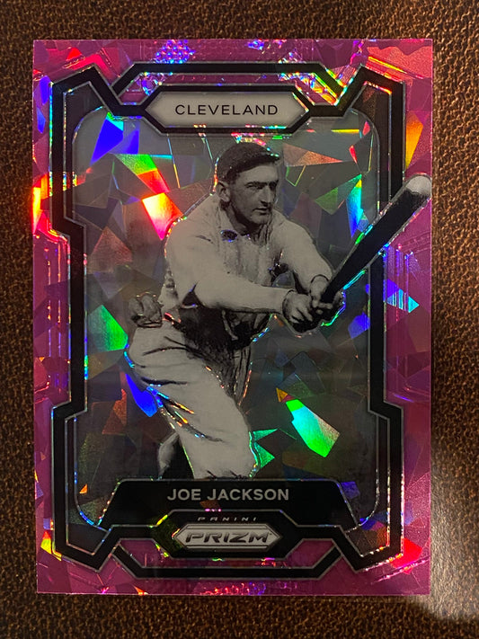 Joe Jackson - 2024 Panini Prizm - Pink Ice - Guardians