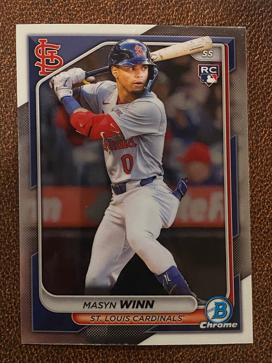 Masyn Winn - 2024 Bowman Chrome - Base Rookie - Cardinals