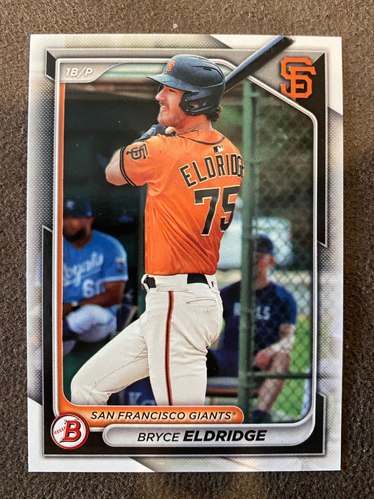 Bryce Eldridge - 2024 Bowman - Paper prospect - Giants