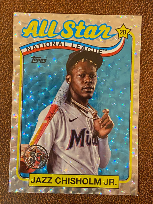 Jazz Chishom Jr. - 2024 Topps Series 2 - Megabox Foilboard - Marlins