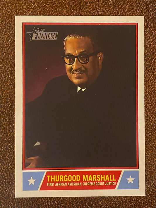 Thurgood Marshall - 2025 Topps Heritage - Notable Americans (NS-49)