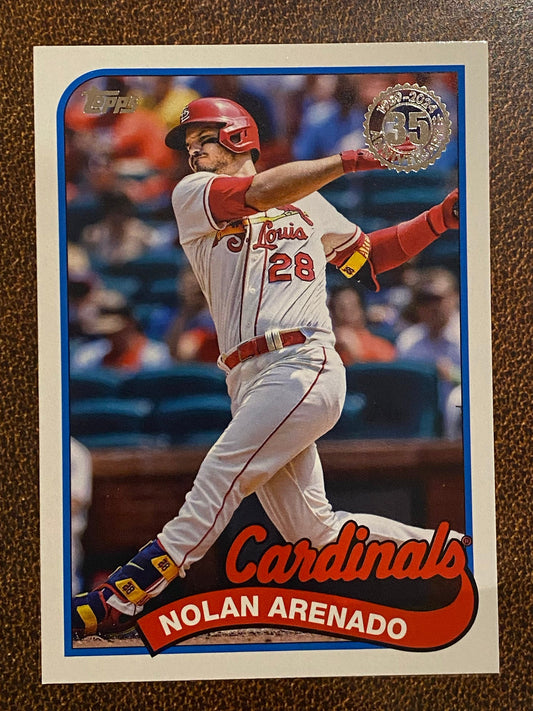 Nolan Arenado - 2024 Topps Series1 - 1989 Inserts - Cardinals