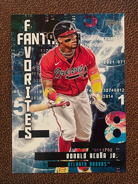 Ronald Acuña Jr. - 2024 Topps Series 2 - Fantasy Favorites Insert - Braves