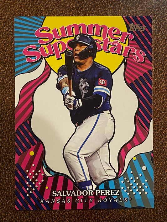 Salvador Perez - 2025 Topps Series 2 - Summer Superstars Insert - Royals