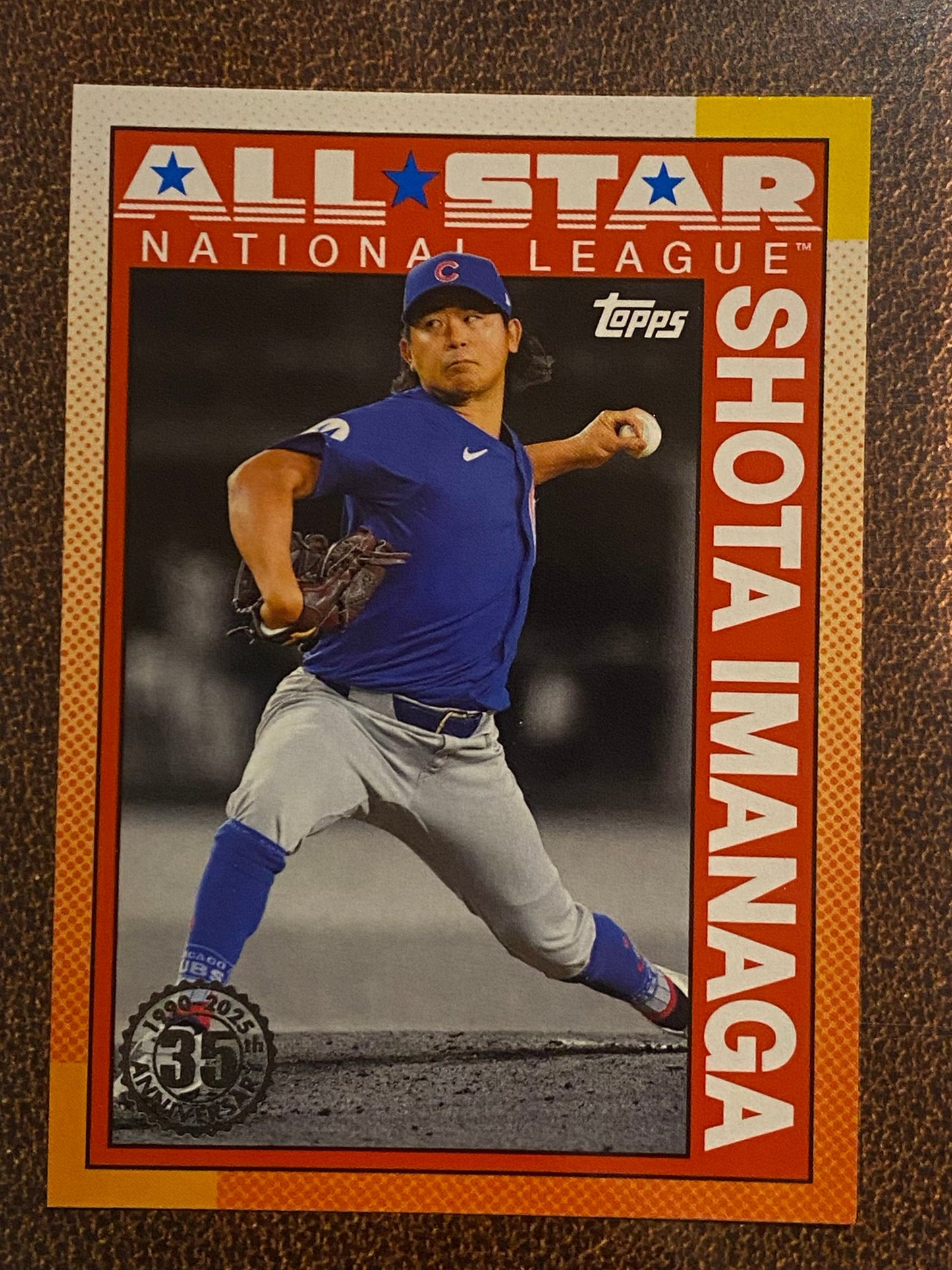Shota Imanaga - 2025 Topps Series 2 - 1990 All Star Insert - Cubs