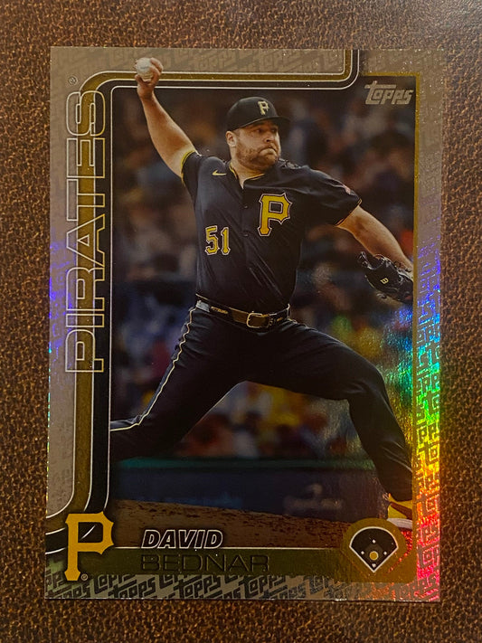 David Bednar - 2025 Topps Series 2 - Fanatics Exclusive Topps Foil Border - Pirates