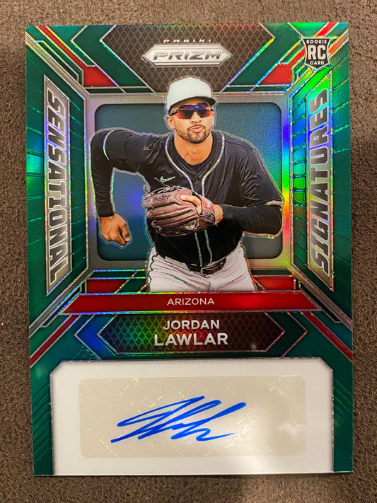 Jordan Lawlar - 2024 Panini Prizm - Sensational Signatures AUTO - Diamondbacks
