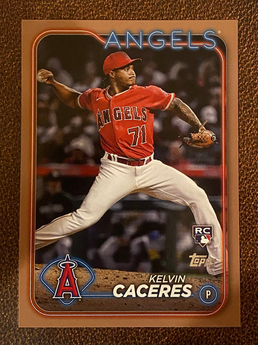 Kelvin Caceres - 2024 Topps Series 2 - Gold /2024 - Angels
