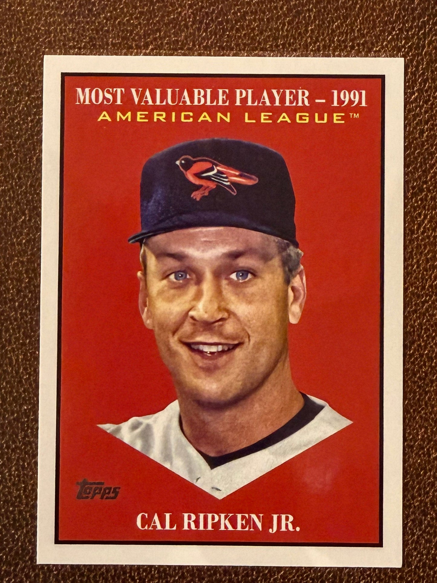 Cal Ripken Jr. - 2025 Topps Update - MVP Insert - Orioles