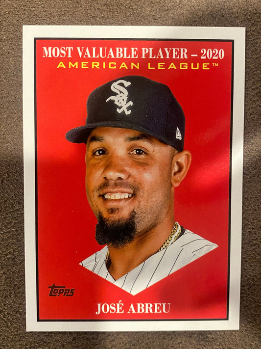 Jose Abreu - 2025 Topps Update - MVP Insert - White Sox