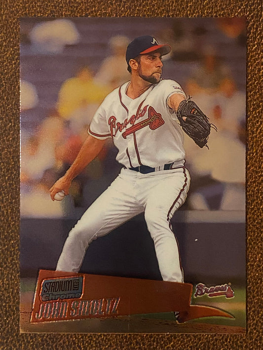 John Smoltz - 2000 Stadium Club Chrome - Base - Braves