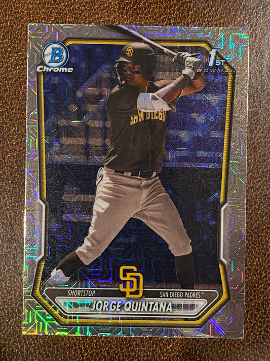Jorge Quintana - 2026 Bowman - 1st MOJO Refractor - Padres