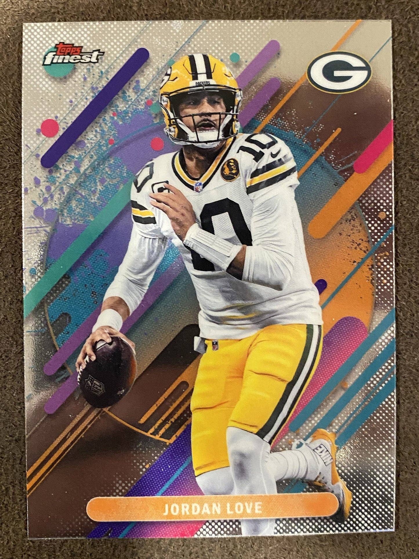 Jordan Love - 2025 Topps Finest - Rare Base - Packers