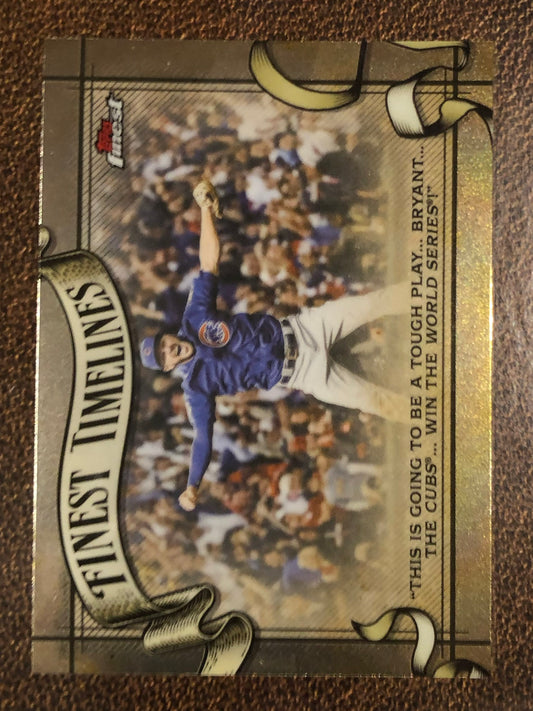 Kris Bryant - 2026 Topps Finest - Finest Timelines - Cubs