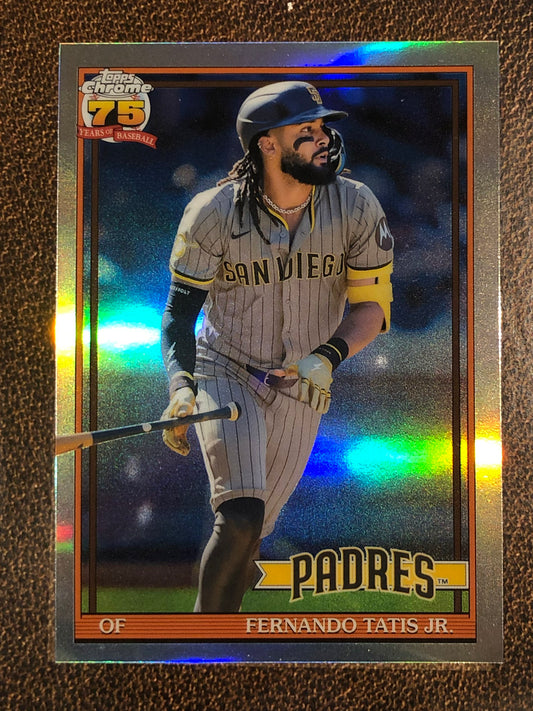 Fernando Tatis Jr. - 2026 Topps Chrome - 1991 Insert - Padres