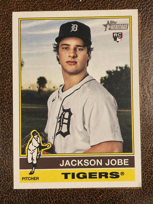 Jackson Jobe - 2025 Topps Heritage - Base - Tigers