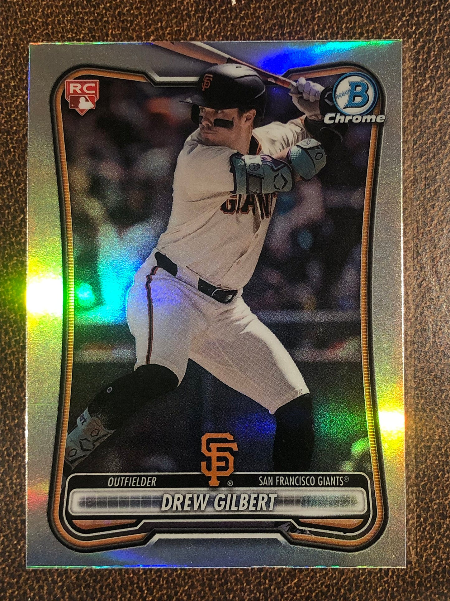 Drew Gilbert - 2026 Bowman - Red Rookie Refractor - Giants
