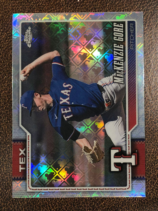 MacKenzie Gore - 2026 Topps Chrome Logofractor - Base Logofractor - Rangers