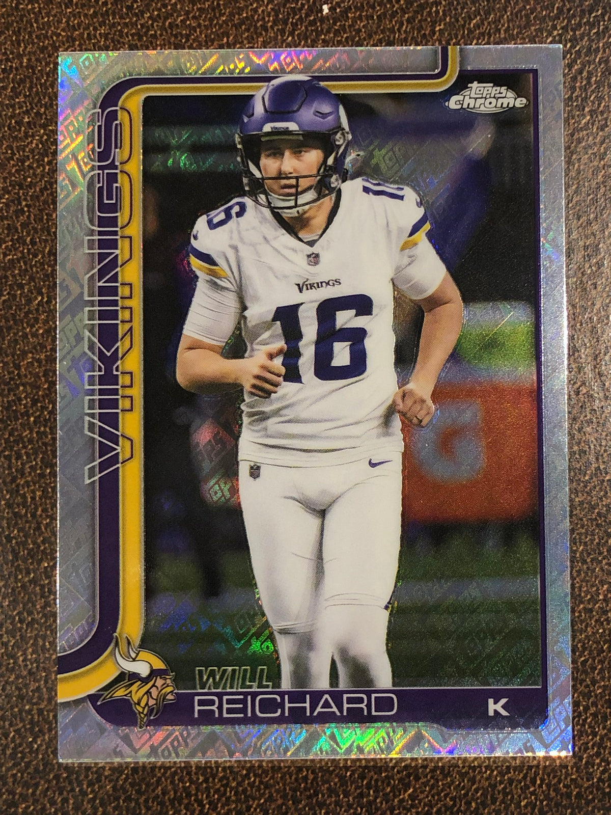 Will Reichard - 2025 Topps Chrome - Topps Foil - Vikings