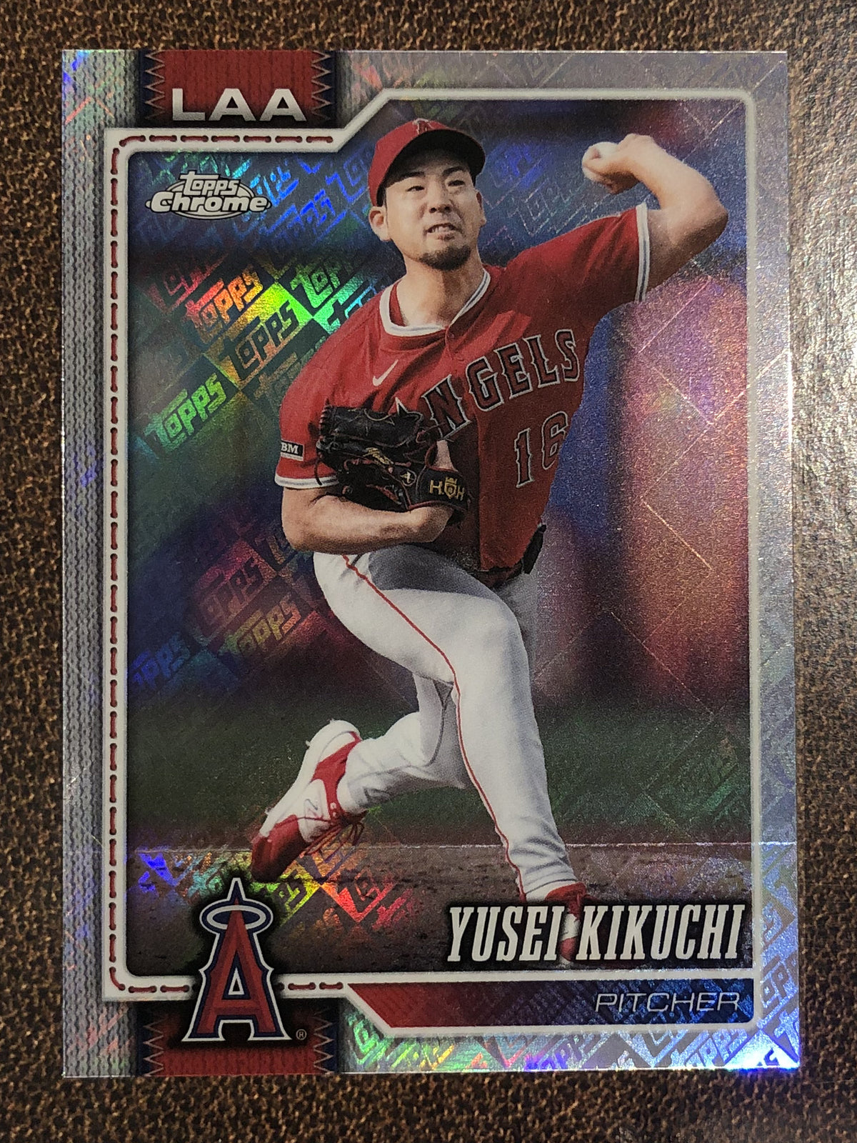 Yusei Kikuchi - 2026 Topps Chrome - Fanatics Topps Foil - Angels