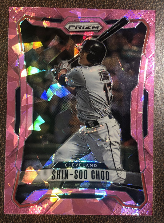 Shin Soo Choo - 2026 Panini Prizm - Pink Ice - Indians