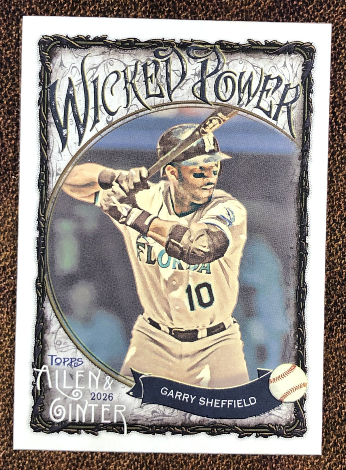 Gary Sheffield - 2026 Topps Allen & Ginter - Wicked Power Insert - Marlins
