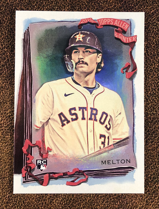 Jacob Melton - 2026 Topps Allen & Ginter - Silver Portrait Foil - Astros