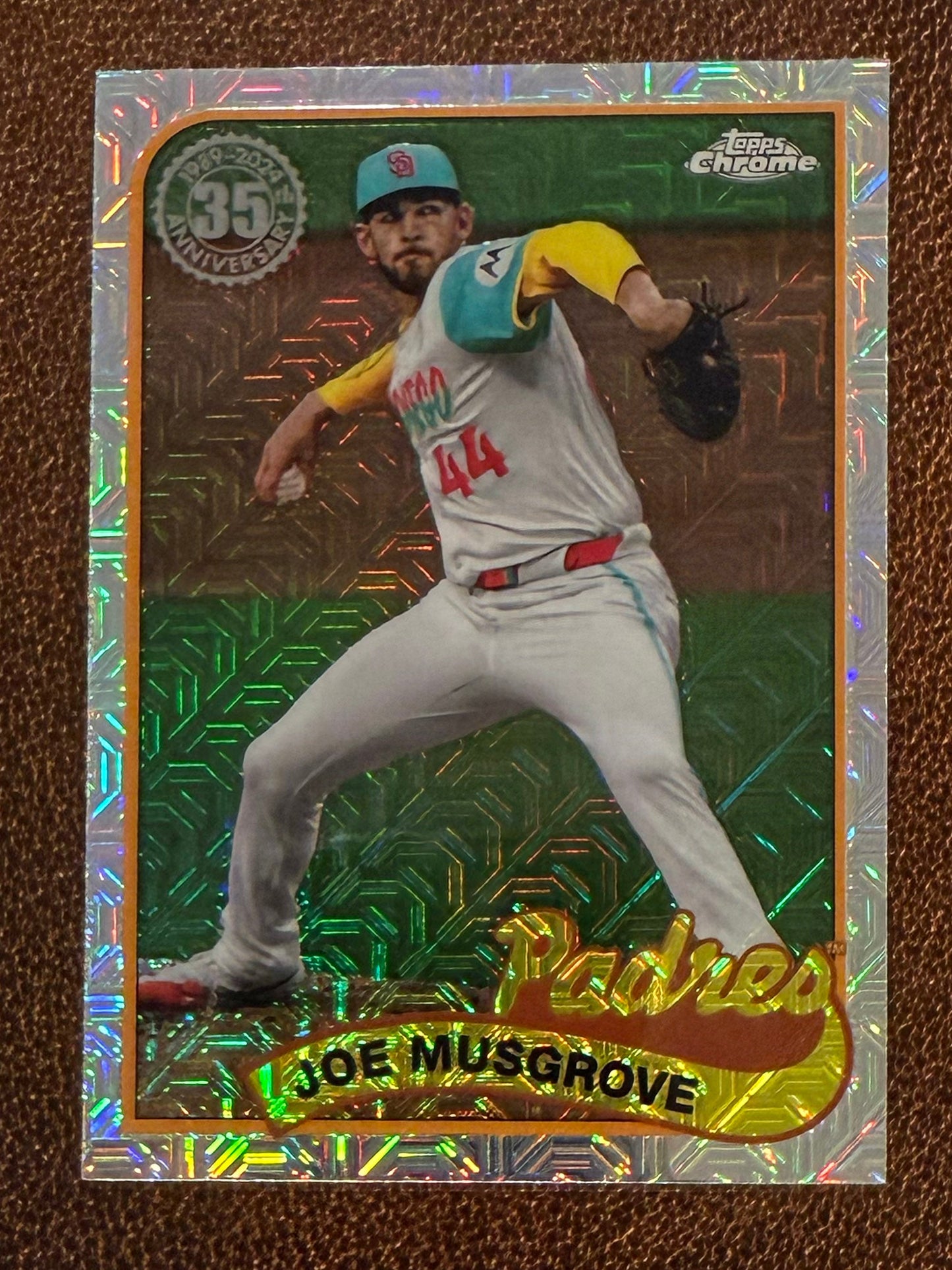 Joe Musgrove - 2024 Topps Update - Silver Pack Mojo Refractor - Padres