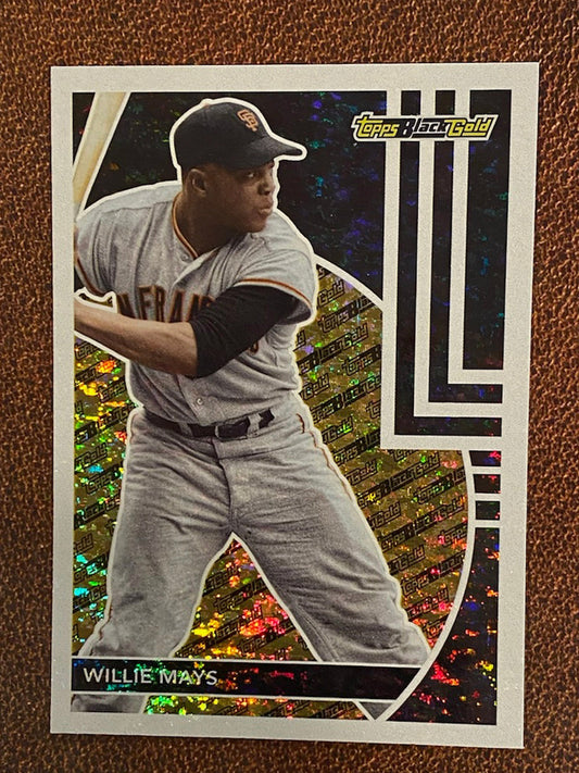 Willie Mays - 2024 Topps Update - Black Gold - Giants