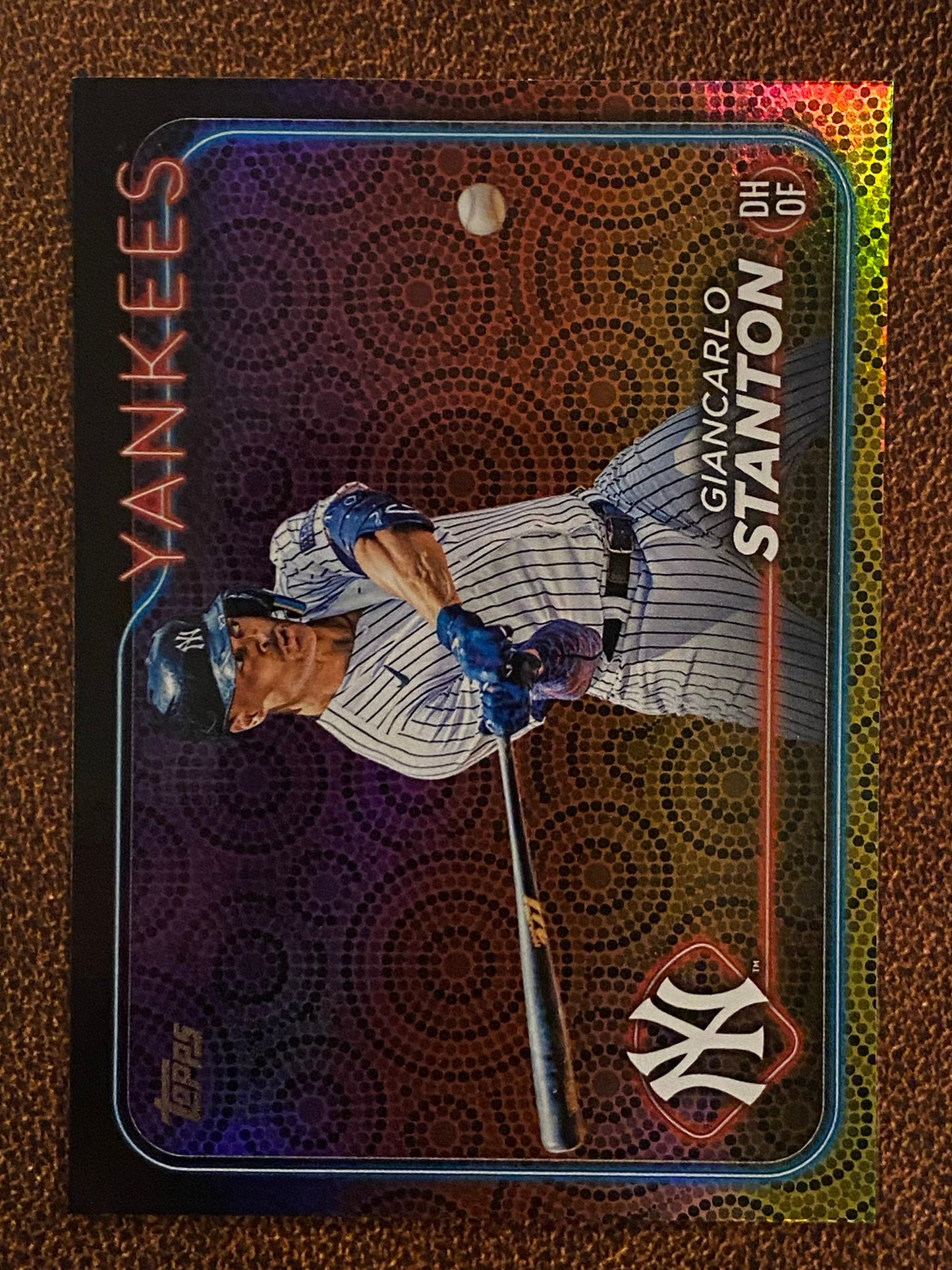 Giancarlo Stanton - 2024 Topps Series 2 - Holiday Parallel - Yankees