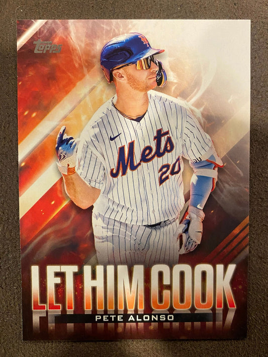 Pete Alonso - 2024 Topps Update - Let Him Cook - Mets