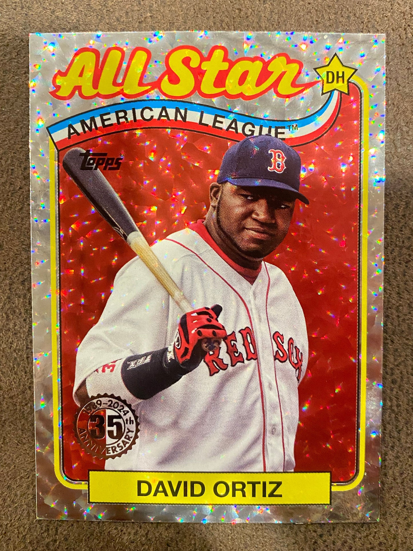 David Ortiz - 2024 Topps Series 2 - All Star Silver Foilboards - Red Sox