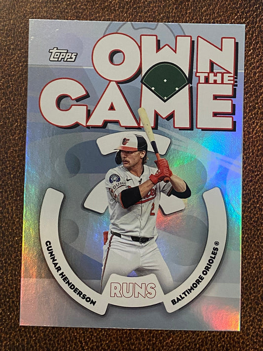 Gunnar Henderson - 2024 Topps Archives - 2006 Own the Game - Orioles
