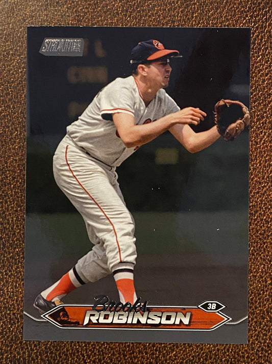 Brooks Robinson - 2024 Topps Stadium Club - Black Foil - Orioles