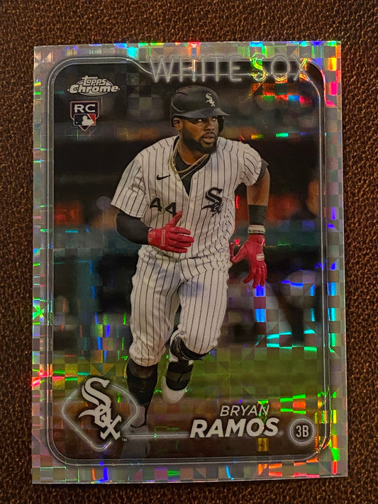 Bryan Ramos - 2024 Topps Chrome Update - XFractor - White Sox