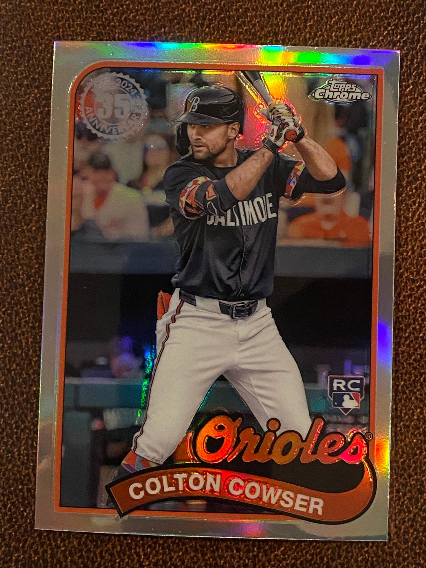 Colton Cowser - 2024 Topps Chrome Update - 1989 Refractor - Orioles