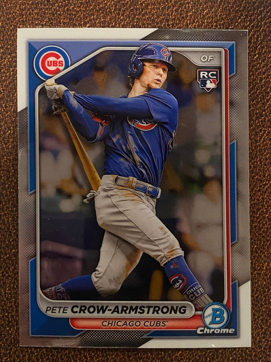 Pete Crow Armstong - 2024 Bowman Chrome - Base Rookie - Cubs