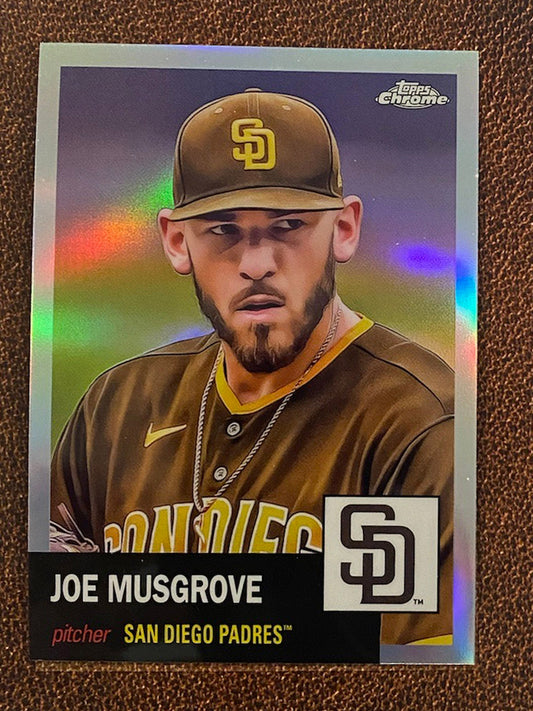 Joe Musgrove - 2022 Topps Chrome Platinum Anniversary - Refractor - Padres