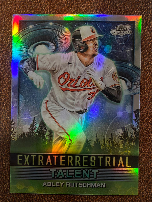 Adley Rutschman - 2024 Topps Chrome Cosmic - Extraterrestrial Talent - Orioles