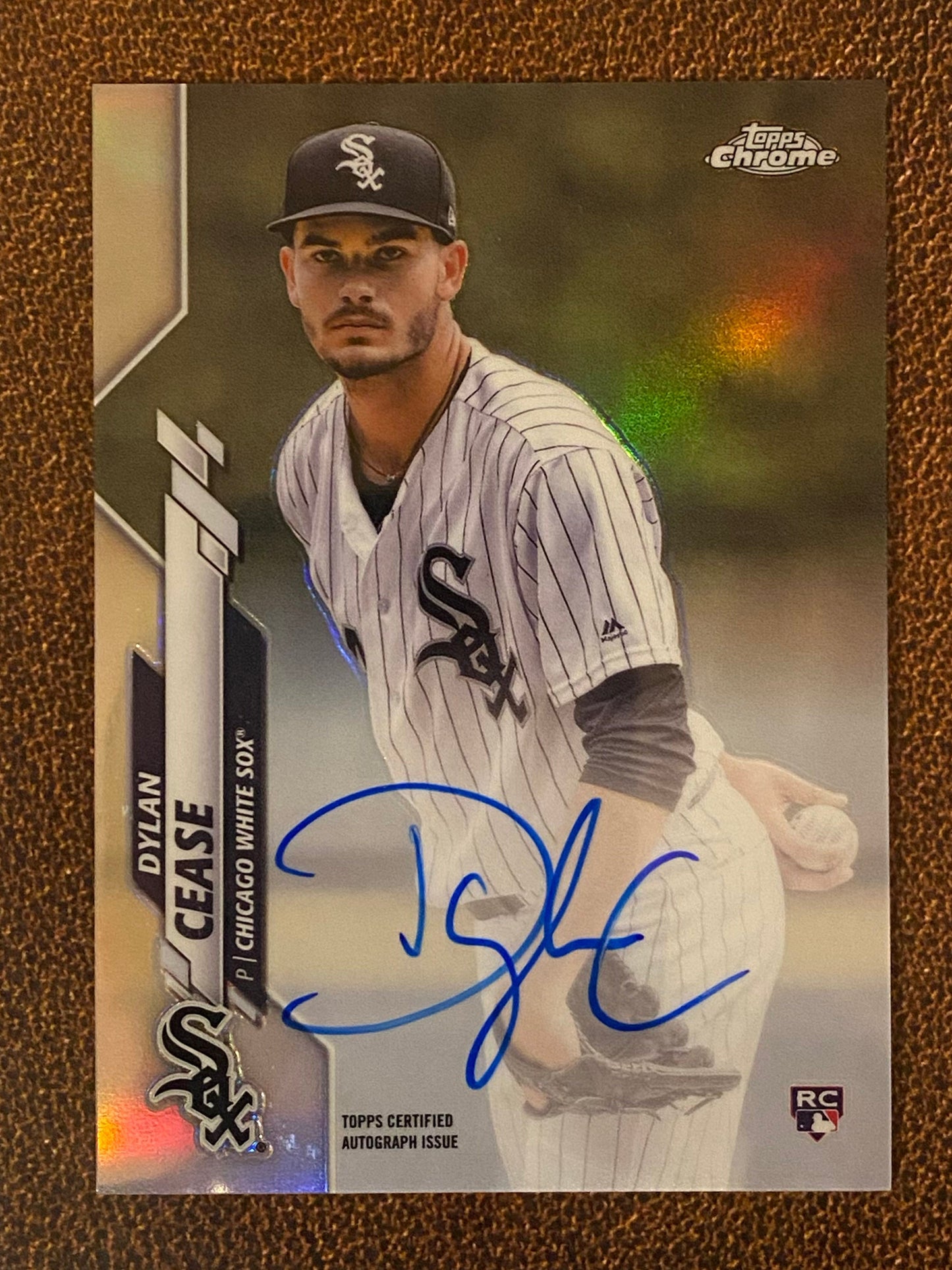 Dylas Cease - 2020 Topps Chrome - Refractor AUTO /499 - White Sox