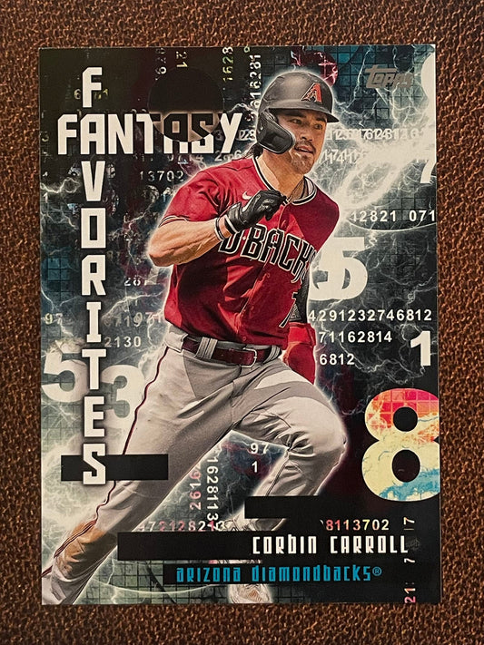 Corbin Carroll - 2024 Topps Series 2 - Fantasy Favorites Insert - Diamondbacks